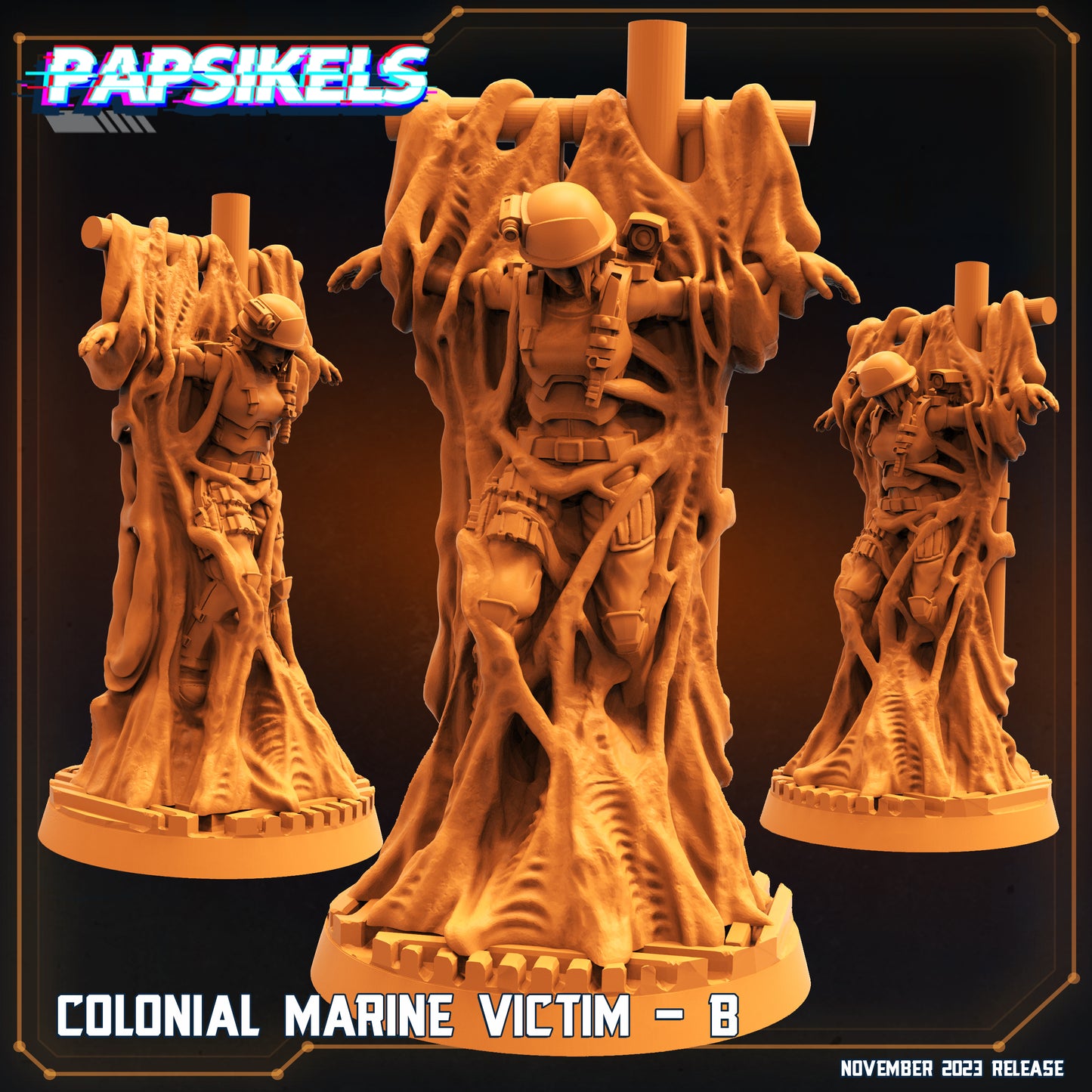 Colonial Marine Victim (4 models)