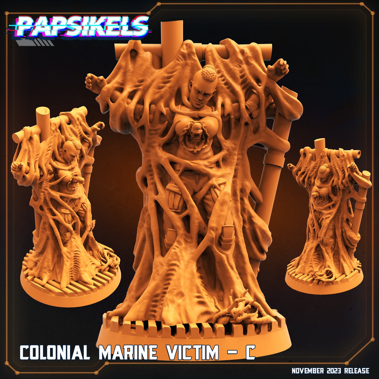 Colonial Marine Victim (4 models)