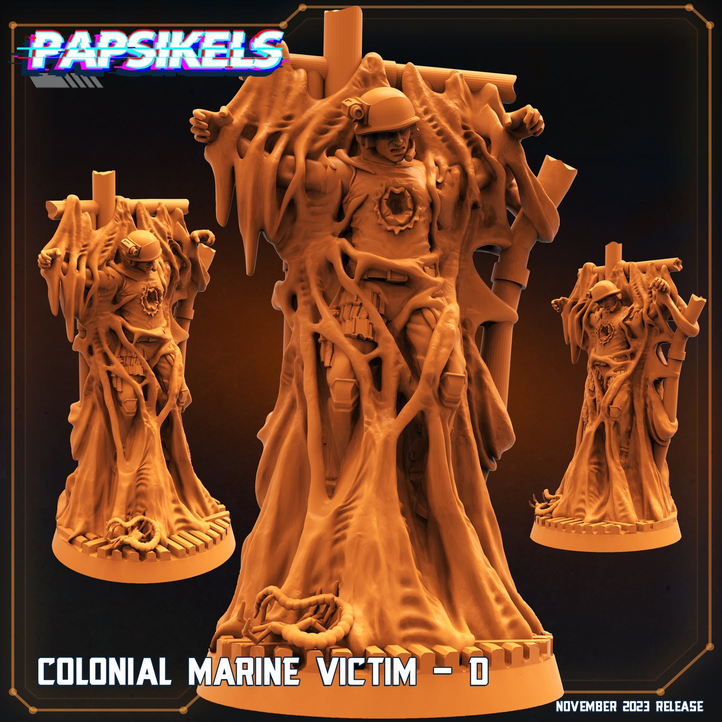 Colonial Marine Victim (4 models)