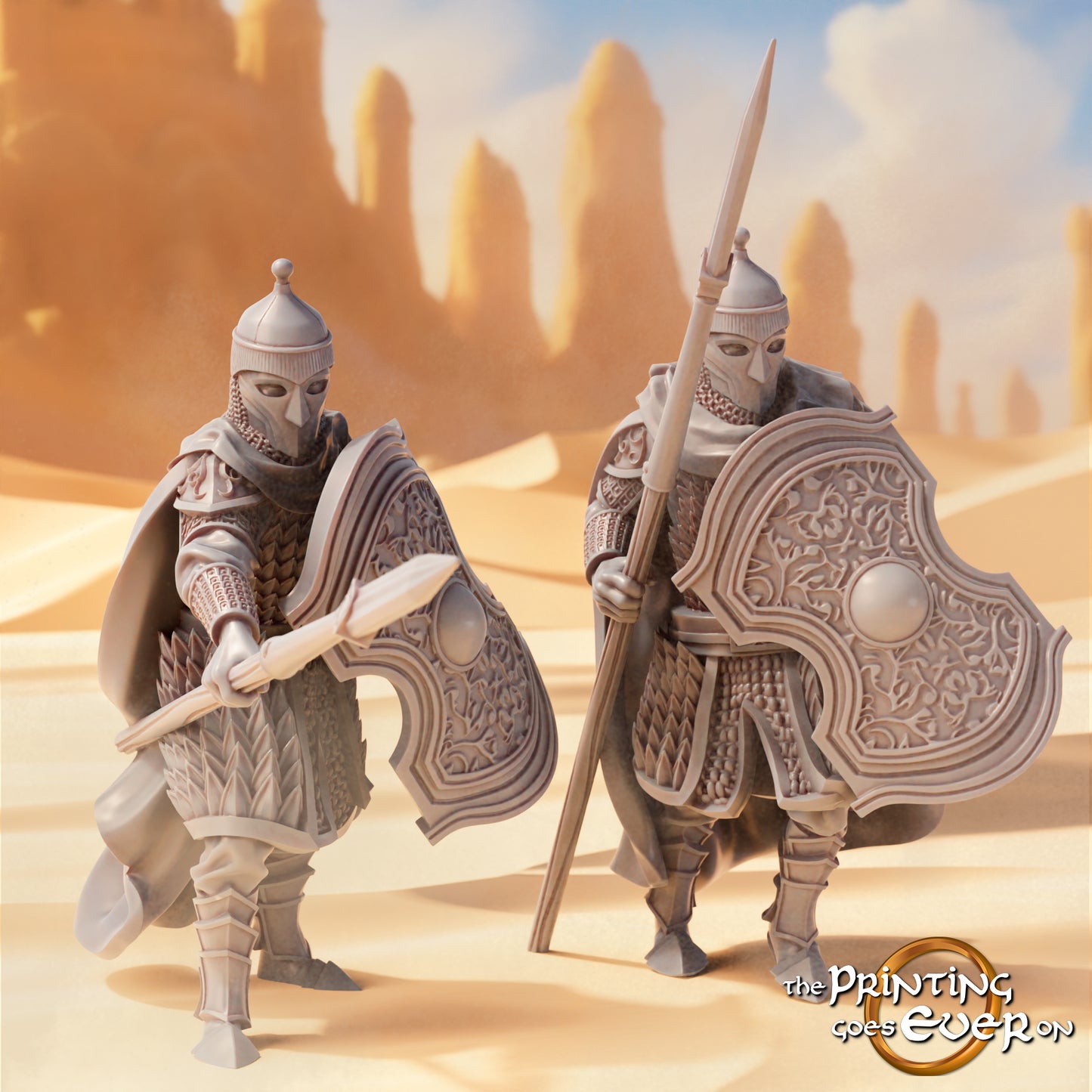 Easterner Spearmen set 2