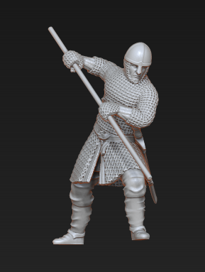 Infantry with spear