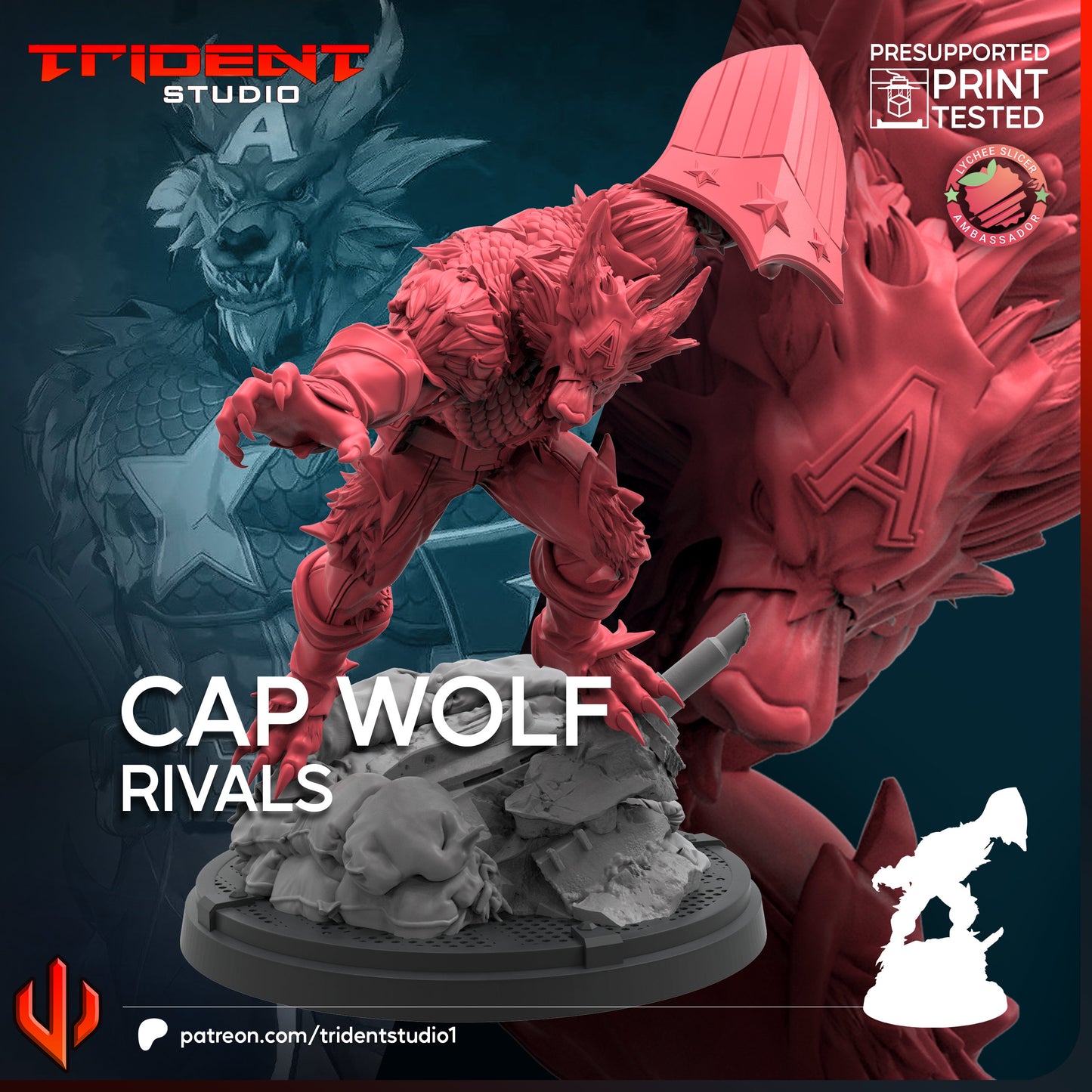 Cap Wolf Rivals FanArt