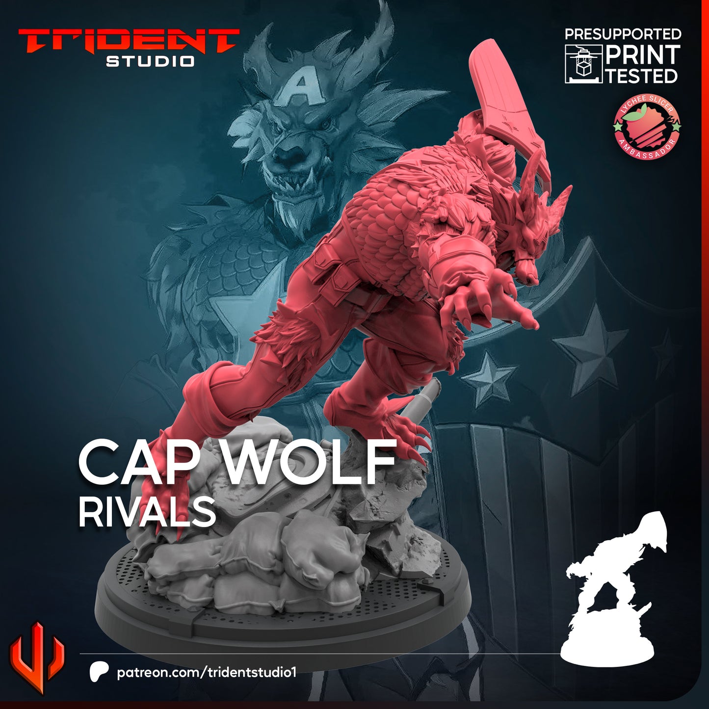 Cap Wolf Rivals FanArt