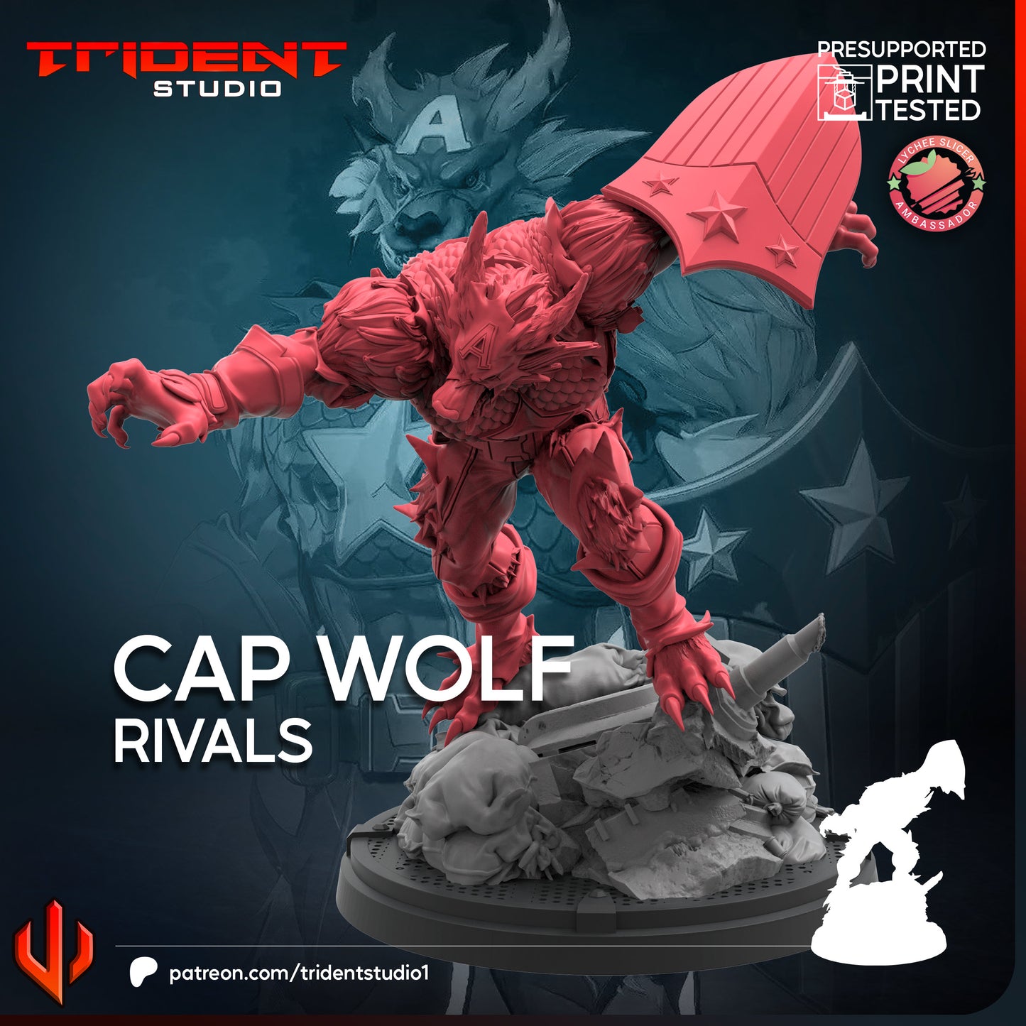 Cap Wolf Rivals FanArt