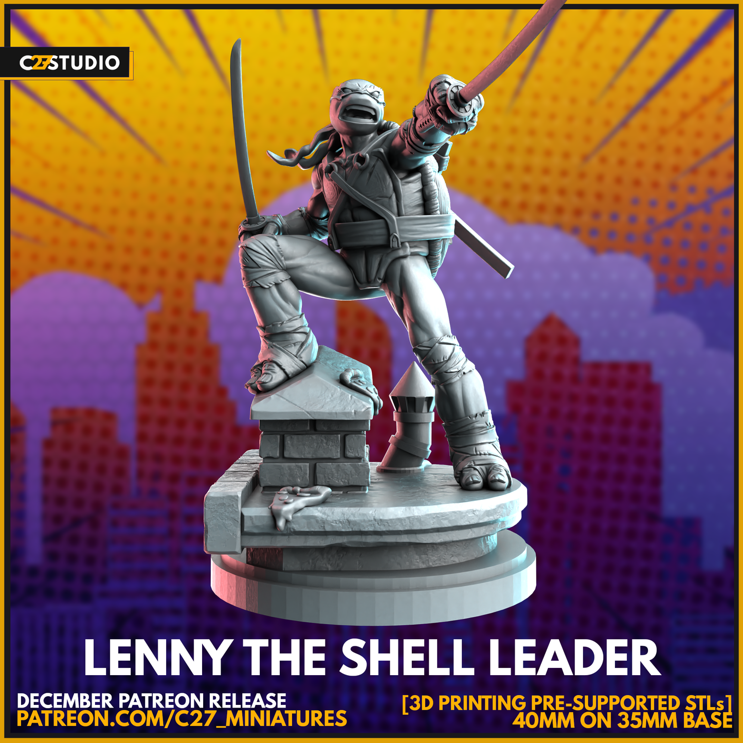 Lenny The Shell Leader