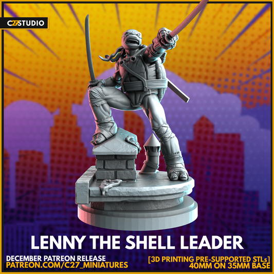 Lenny The Shell Leader