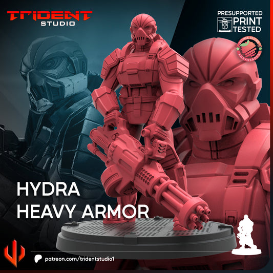 Hydra Heavy Armor FanArt (3 modelos)