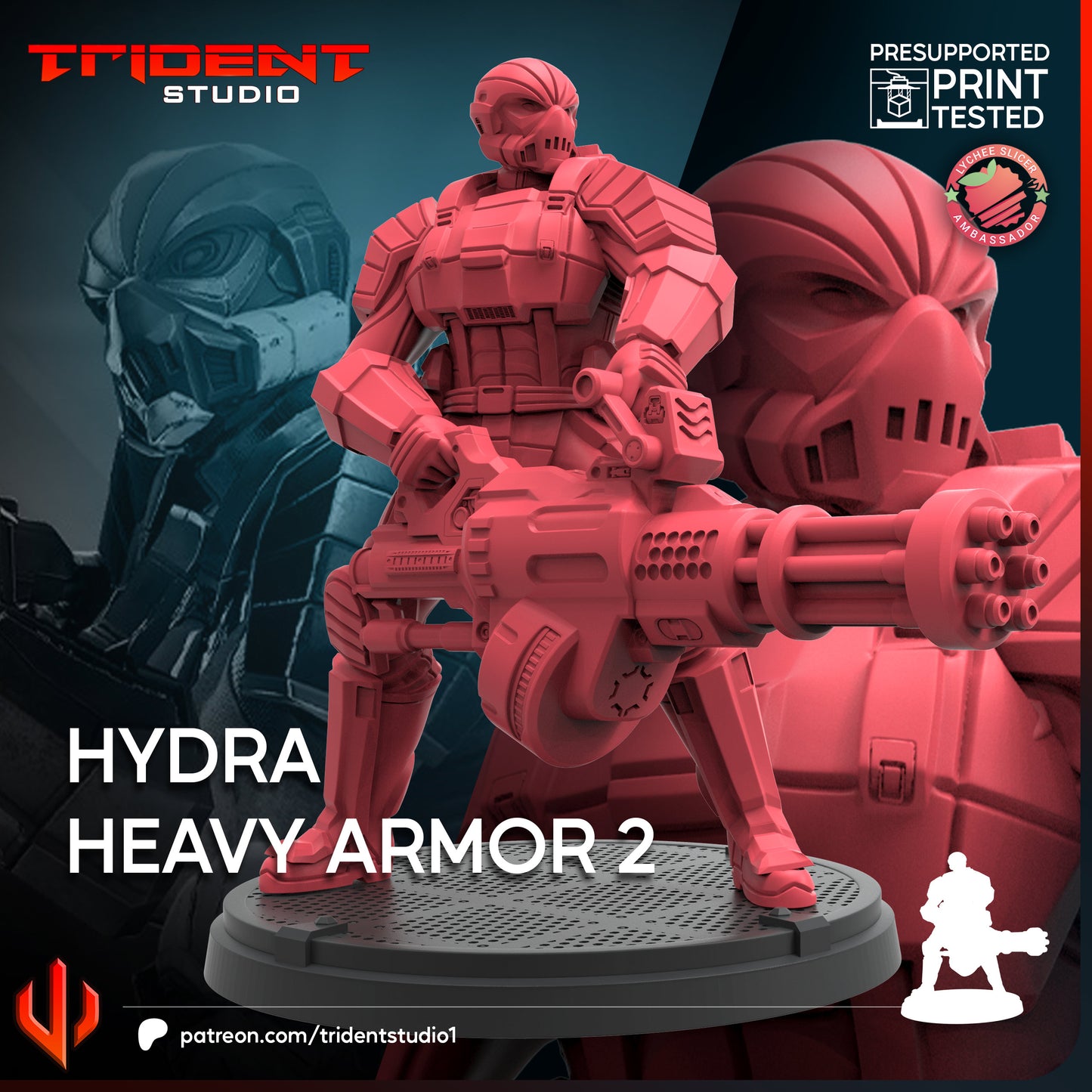 Hydra Heavy Armor FanArt (3 modelos)