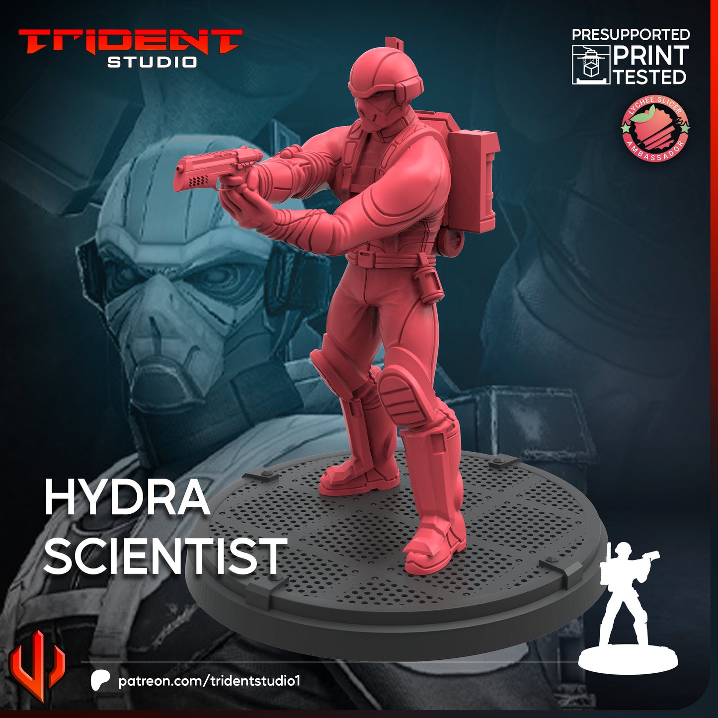 Hydra Scientist FanArt (3 modelos)