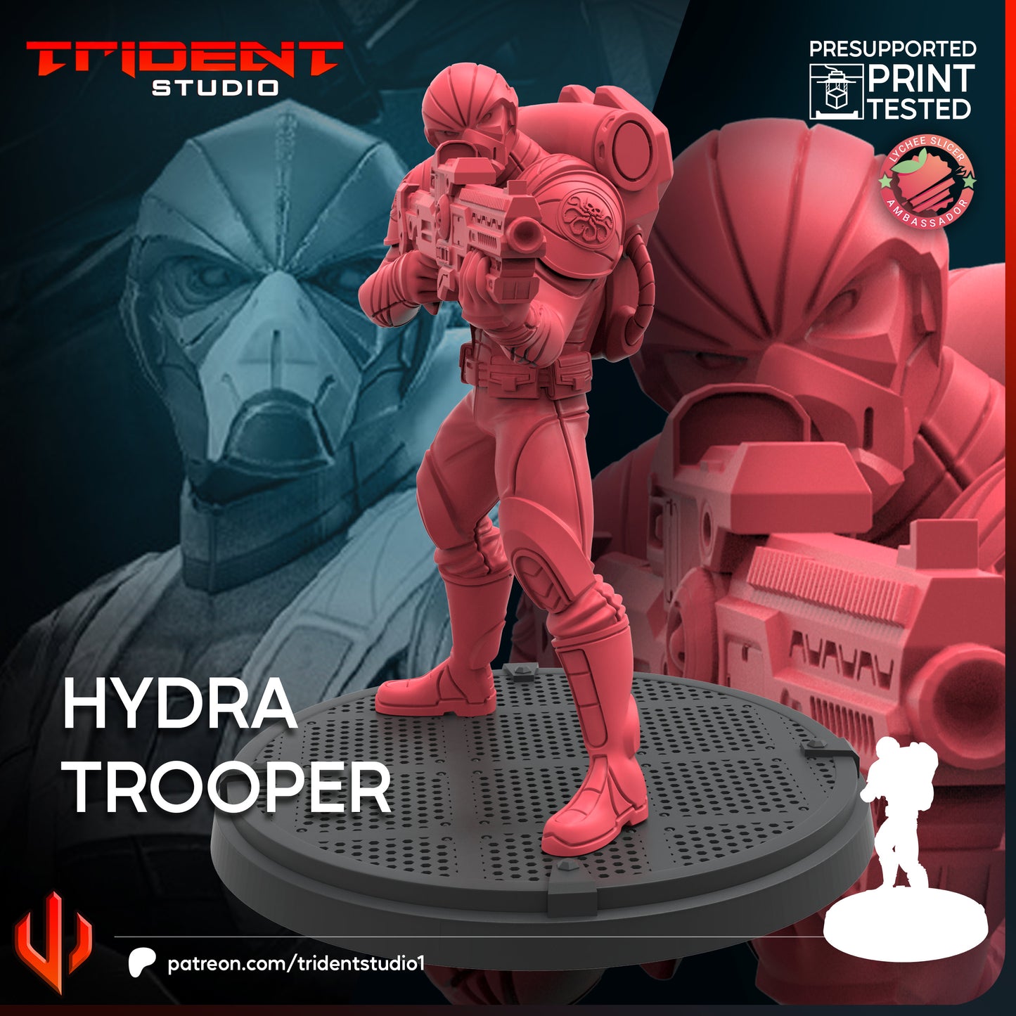 Hydra Troopers FanArt (3 modelos)