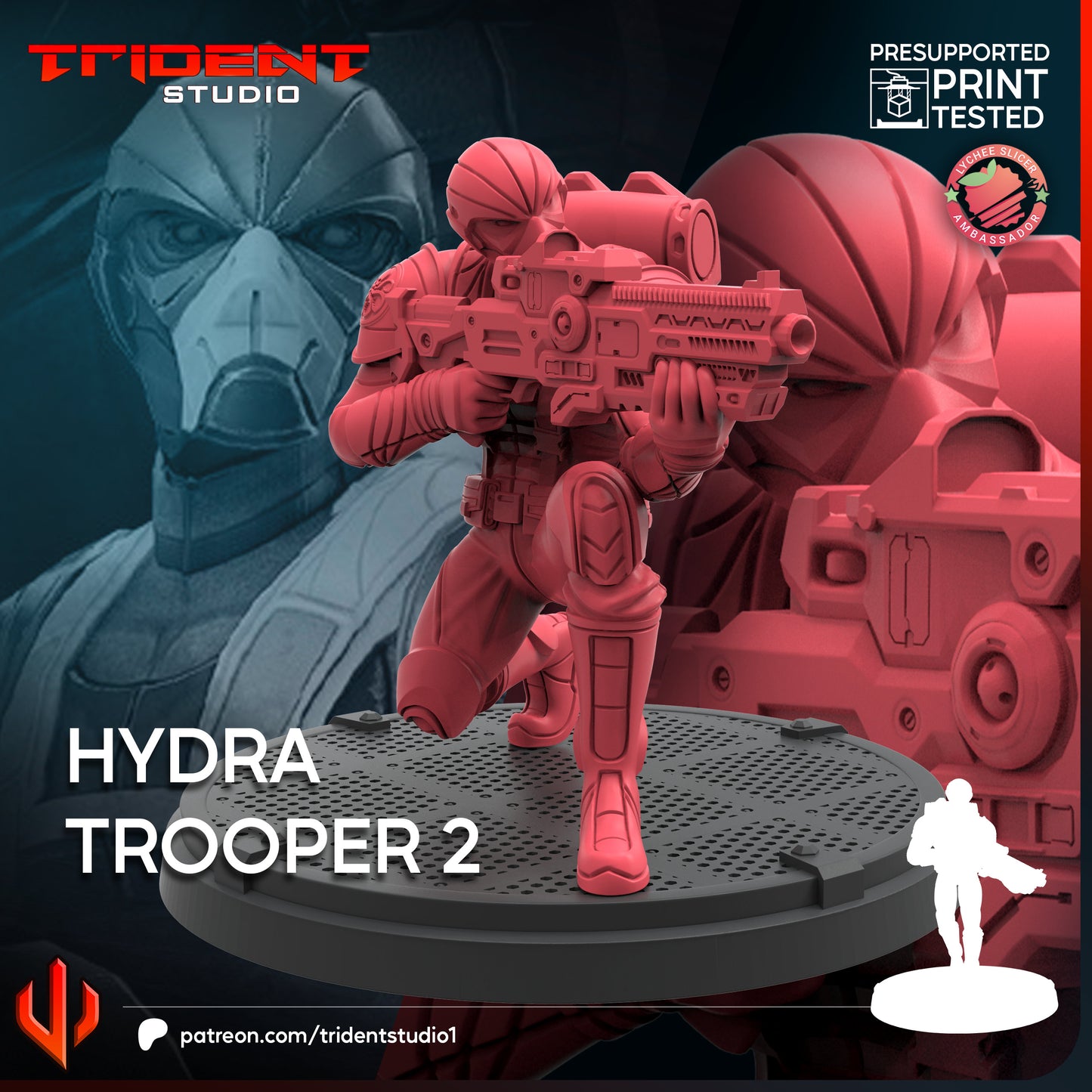Hydra Troopers FanArt (3 modelos)