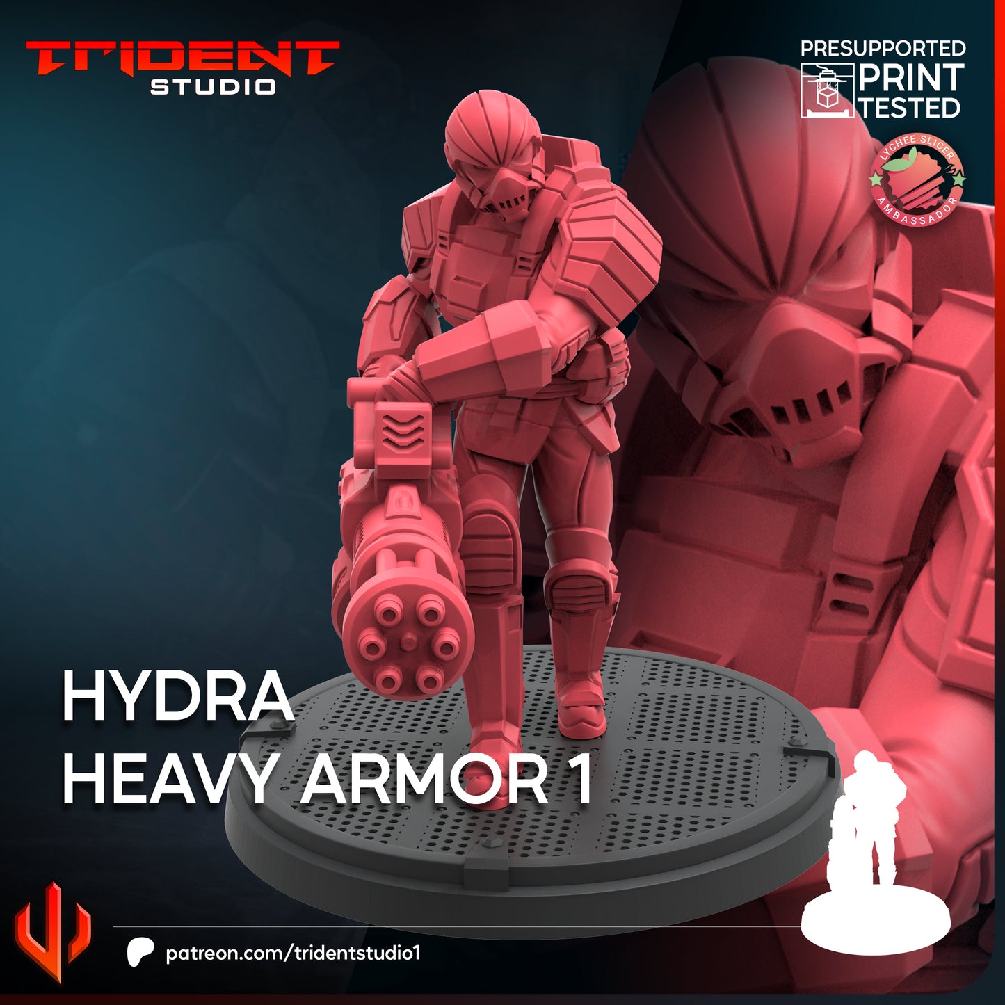 Hydra Heavy Armor FanArt (3 modelos)