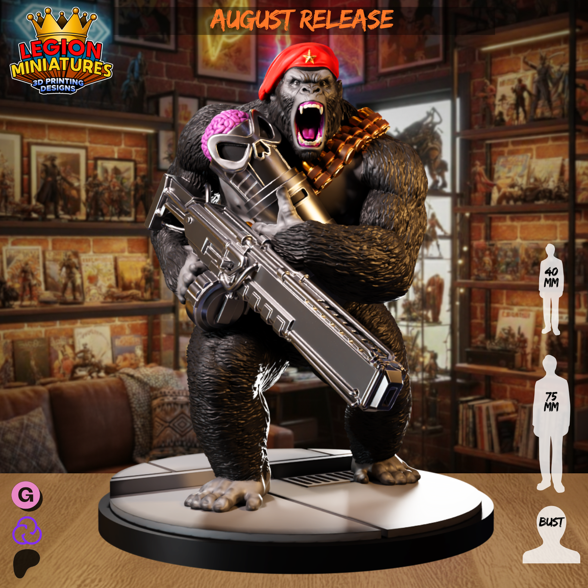 Mastermind and Gorilla of the Brotherhood of Evil