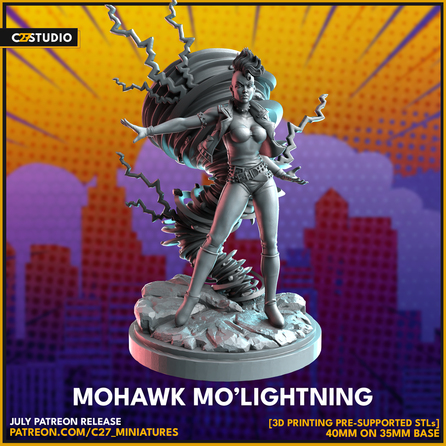 Mohawk Mo'Lightning