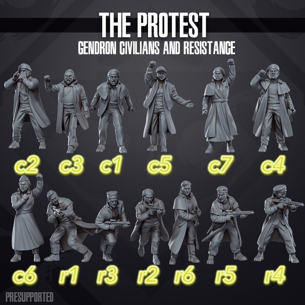 The Protest Gendrony civis and Resistance