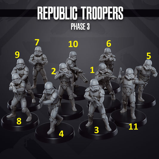 Phase 3 Republic Troopers