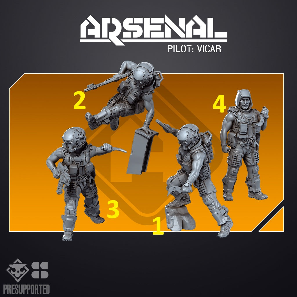 Arsenal. Pilot vicar