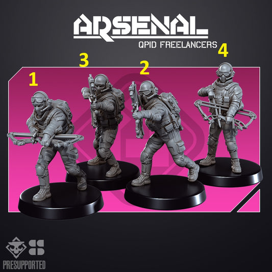Arsenal Qpid freelancers