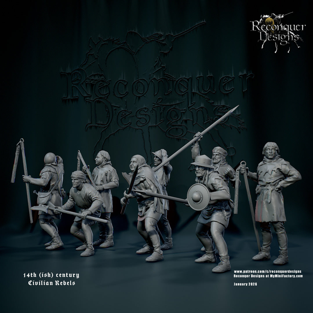 14th(ish)Rebel civilians