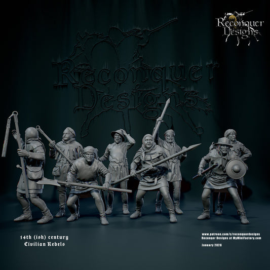 14th(ish)Rebel civilians