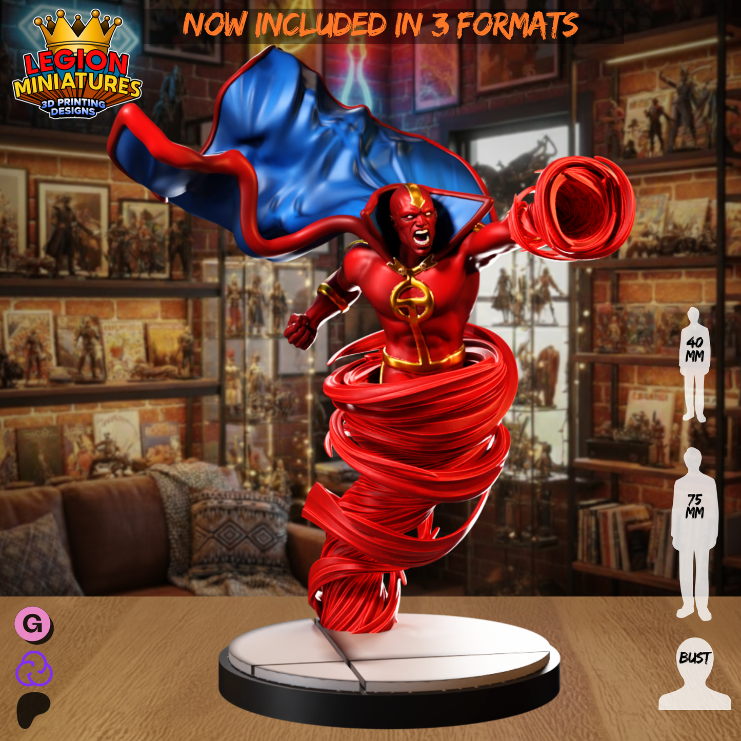 Red Tornado FanArt
