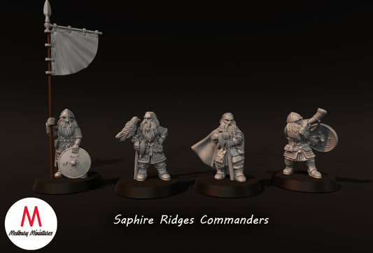 Kommandanten der Saphire Ridges