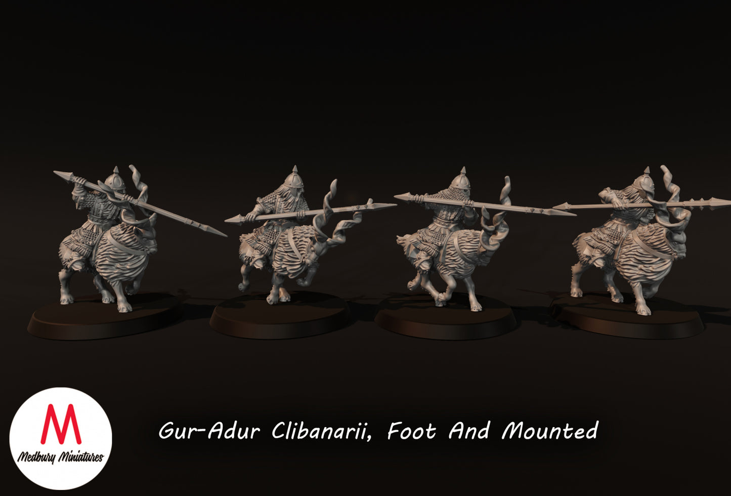 Gur-Adur Clibanarii, Foot and Mounted