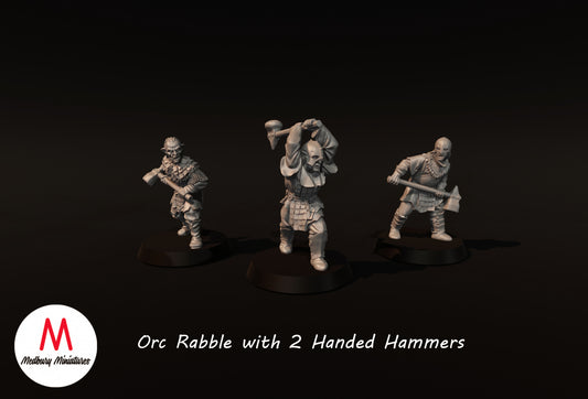 Orcs with 2 Handed Hammer
