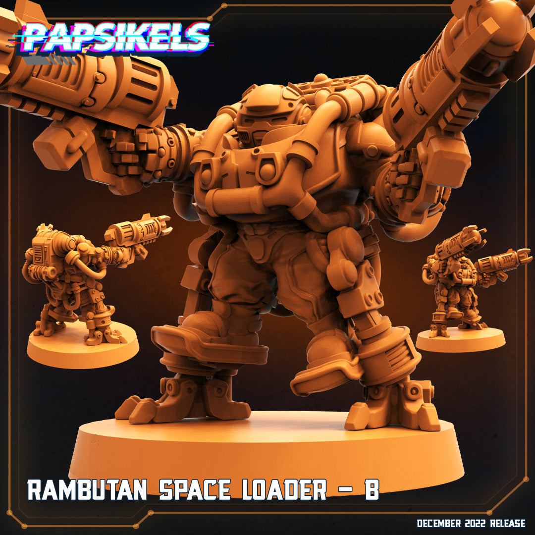 Rambutan Space Loader (7 Modelle)