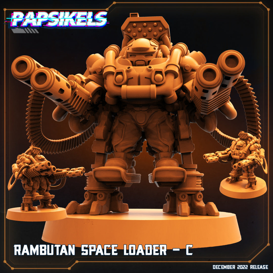 Rambutan Space Loader (7 Modelle)