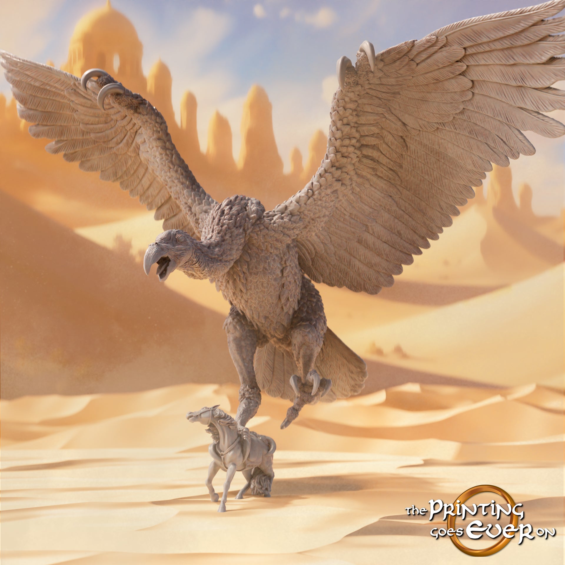 Roc with horse – 🏅 EboraMiniatures