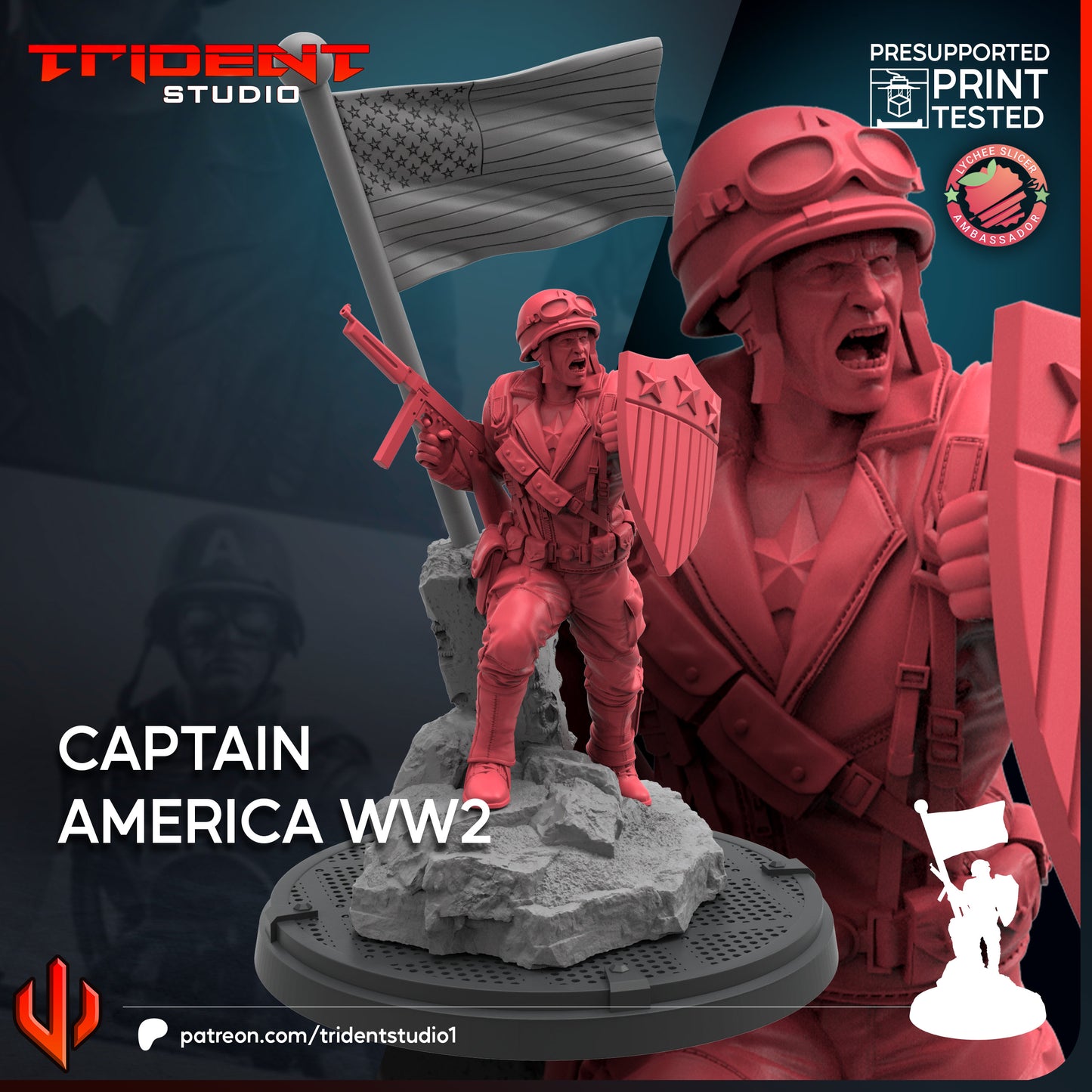 Captain America WW2 FanArt