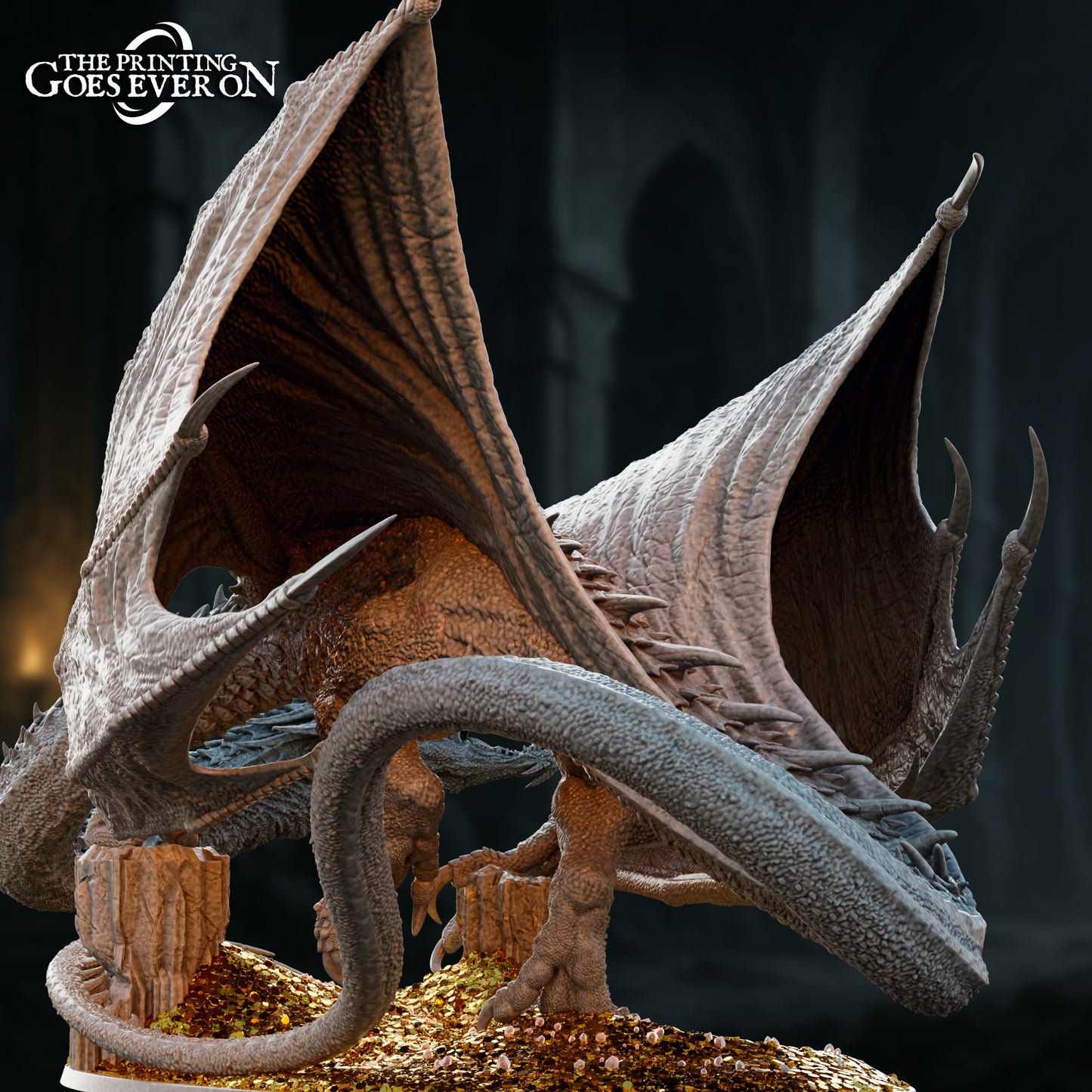 Selthrax - Gargantuan Dragon - Treasure Hoard Pose