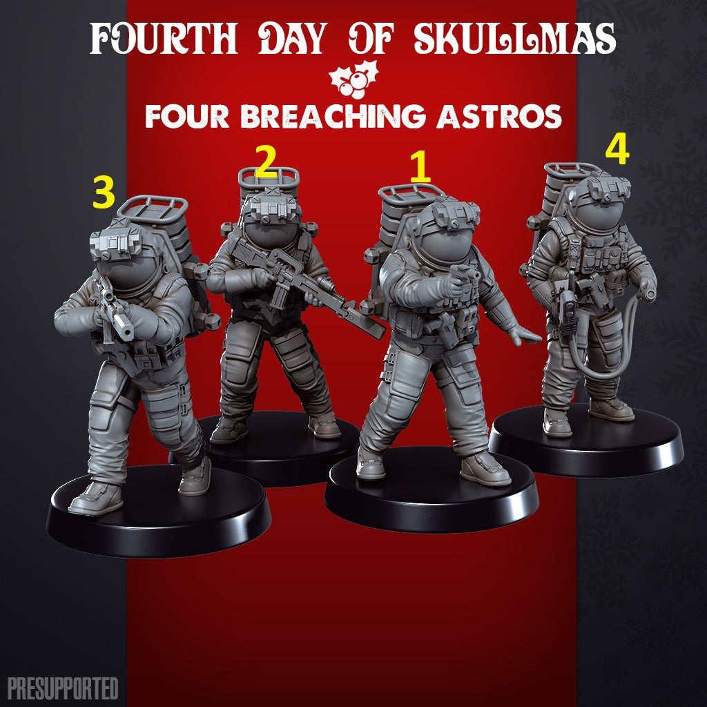 Four Breaching Astros