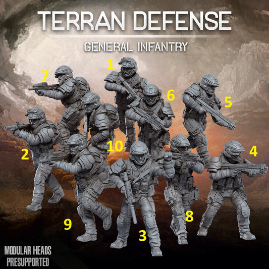 Terran Defense General Infantry