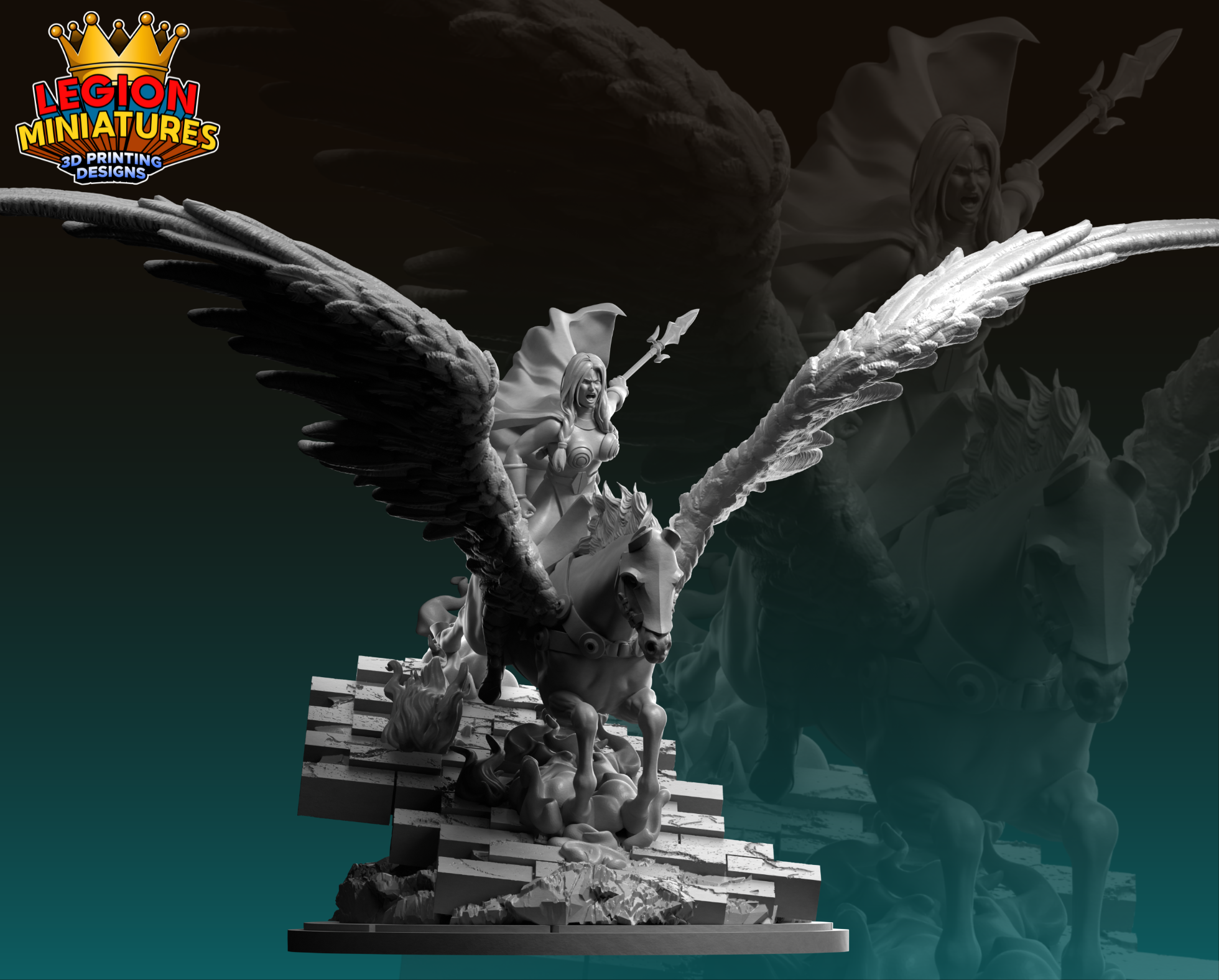 Valkyrie FanArt – 🏅 EboraMiniatures