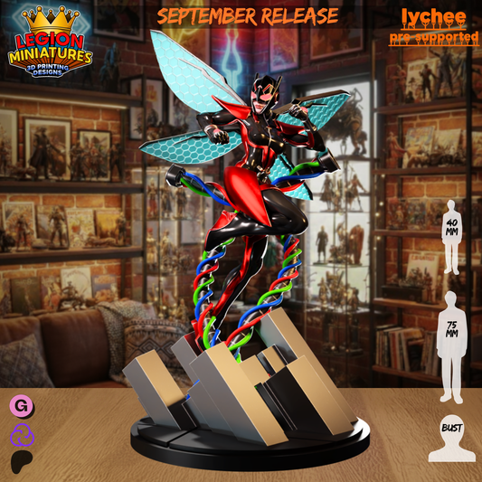 Bio-Electric Flying Heroine