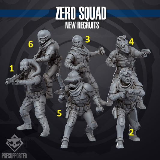 Zero Squad New Recruits