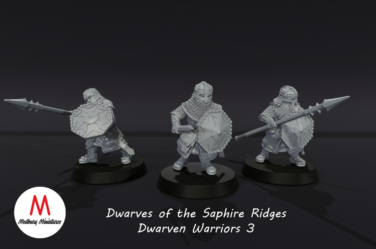 Dwarves of the Saphire Ridges Dwarf Warriors (2 versiones)
