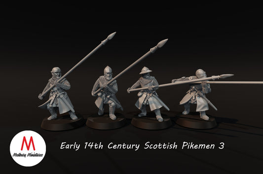 Early 14th Century Scottish Pikemen 3