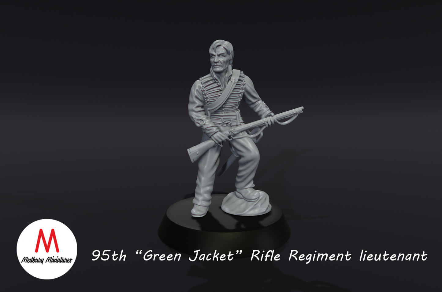 95th Green Jacket Rifle regiment lieutenant