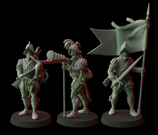 Grupo de mando Arcabuceros