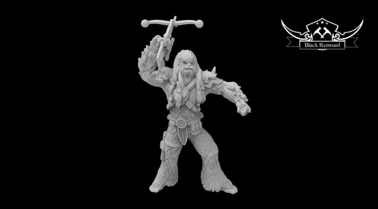 Black bounty hunter furball