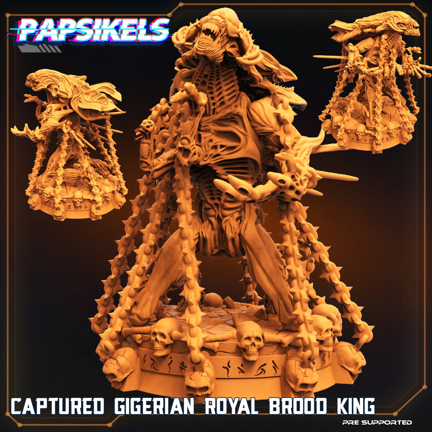 Captured Gigerian Royal Brood KIng