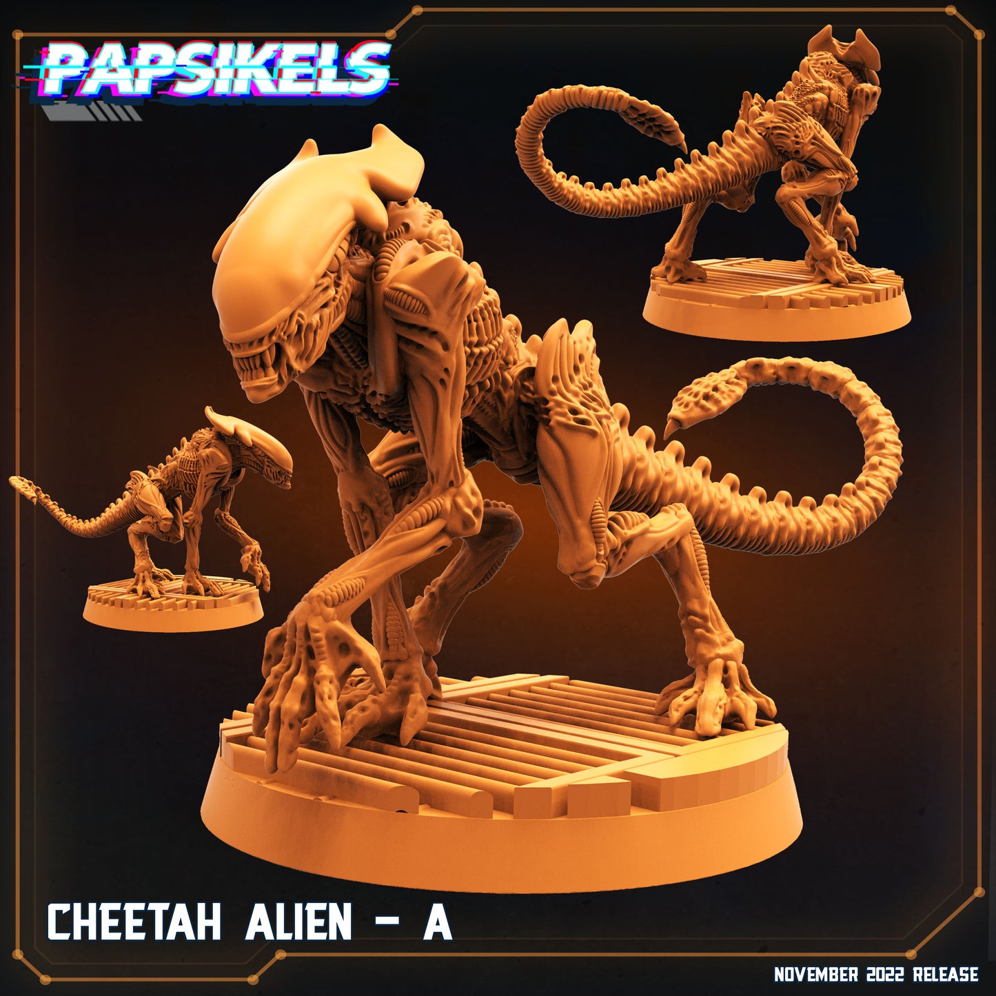 Cheetah Alien (6 versiones)