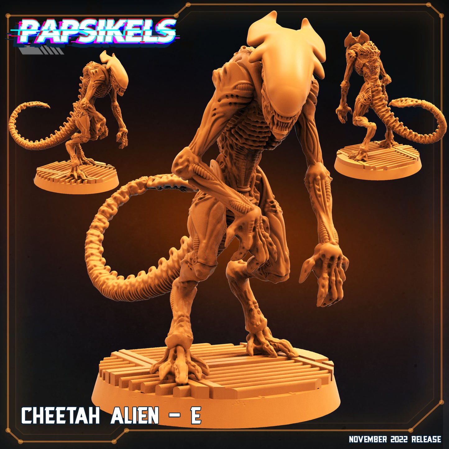 Cheetah Alien (6 versiones)