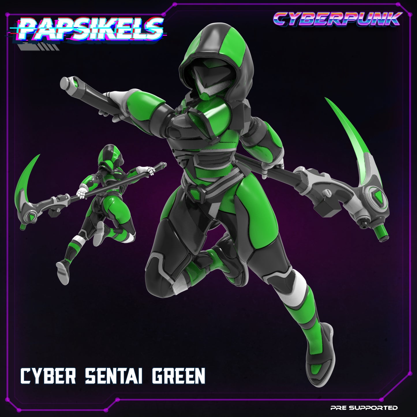 Cyber Sentai (5 Modelle)