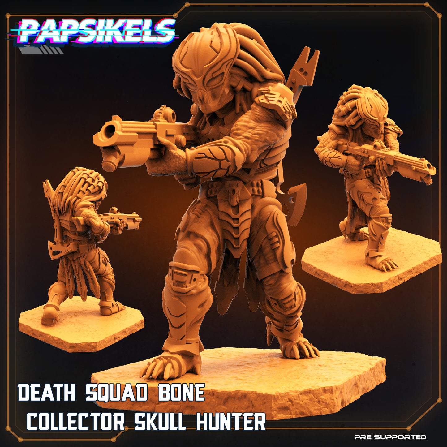 Death Squad Bone (4 Modelos)