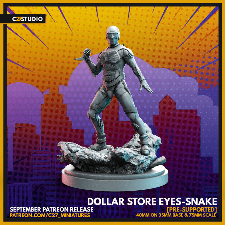 Dollar Store Eyes-Snake