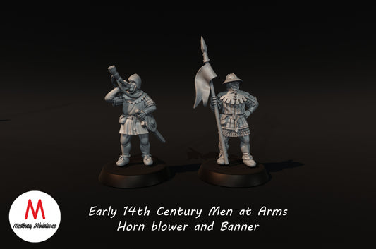 Early 14th century men at arms Command